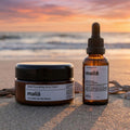 Pack découverte baume corps et sérum visage plage 